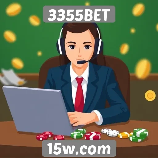 Recursos de suporte ao cliente disponíveis no 3355BET