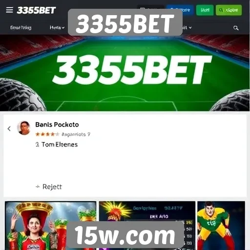 Opiniões de usuários sobre a plataforma 3355BET