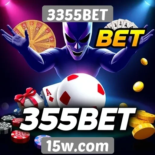 Variedade de jogos disponíveis no 3355BET